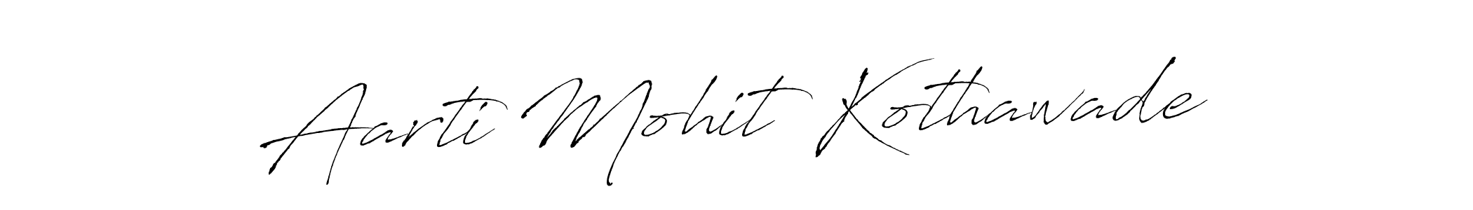 You can use this online signature creator to create a handwritten signature for the name Aarti Mohit Kothawade. This is the best online autograph maker. Aarti Mohit Kothawade signature style 6 images and pictures png
