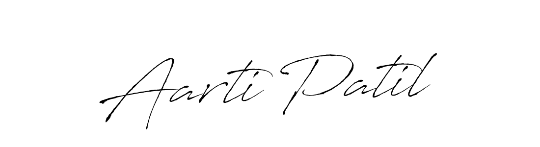 Design your own signature with our free online signature maker. With this signature software, you can create a handwritten (Antro_Vectra) signature for name Aarti Patil. Aarti Patil signature style 6 images and pictures png