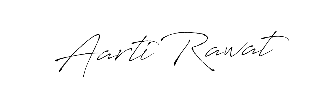 You should practise on your own different ways (Antro_Vectra) to write your name (Aarti Rawat) in signature. don't let someone else do it for you. Aarti Rawat signature style 6 images and pictures png
