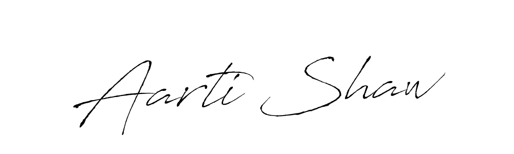 You should practise on your own different ways (Antro_Vectra) to write your name (Aarti Shaw) in signature. don't let someone else do it for you. Aarti Shaw signature style 6 images and pictures png