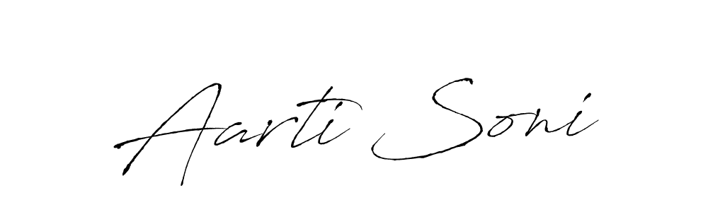 Make a beautiful signature design for name Aarti Soni. Use this online signature maker to create a handwritten signature for free. Aarti Soni signature style 6 images and pictures png