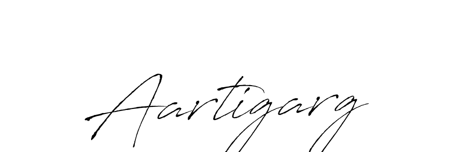 Aartigarg stylish signature style. Best Handwritten Sign (Antro_Vectra) for my name. Handwritten Signature Collection Ideas for my name Aartigarg. Aartigarg signature style 6 images and pictures png