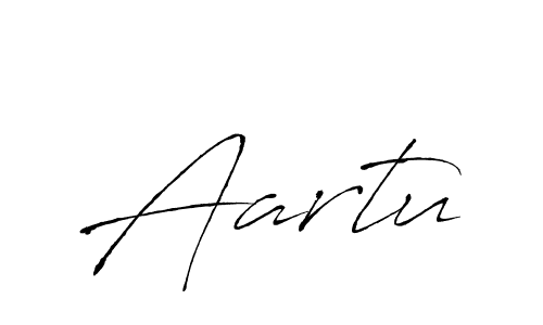 Also You can easily find your signature by using the search form. We will create Aartu name handwritten signature images for you free of cost using Antro_Vectra sign style. Aartu signature style 6 images and pictures png