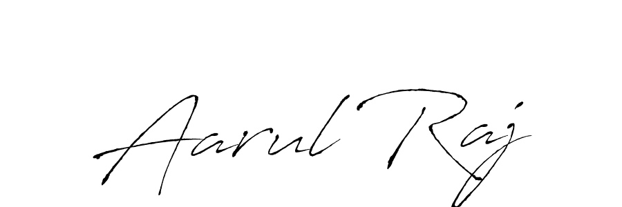 Create a beautiful signature design for name Aarul Raj. With this signature (Antro_Vectra) fonts, you can make a handwritten signature for free. Aarul Raj signature style 6 images and pictures png