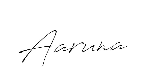 Make a beautiful signature design for name Aaruna. Use this online signature maker to create a handwritten signature for free. Aaruna signature style 6 images and pictures png