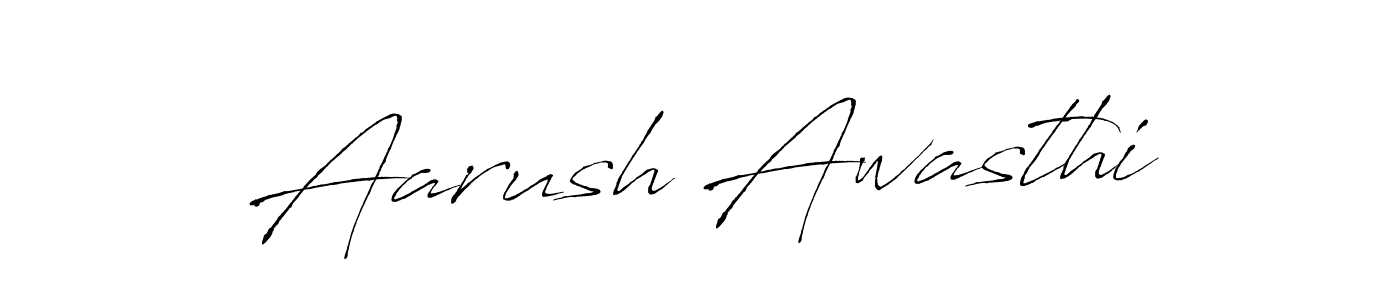 You should practise on your own different ways (Antro_Vectra) to write your name (Aarush Awasthi) in signature. don't let someone else do it for you. Aarush Awasthi signature style 6 images and pictures png