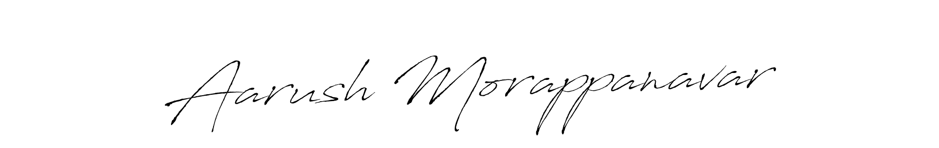 Also You can easily find your signature by using the search form. We will create Aarush Morappanavar name handwritten signature images for you free of cost using Antro_Vectra sign style. Aarush Morappanavar signature style 6 images and pictures png