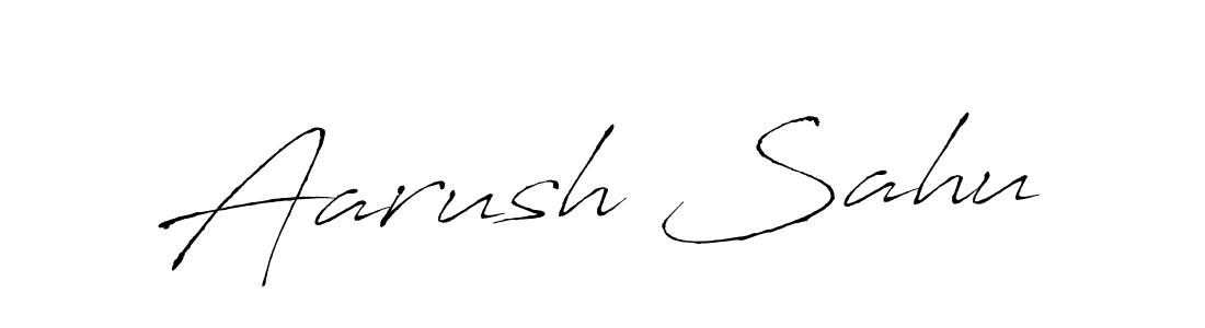 Antro_Vectra is a professional signature style that is perfect for those who want to add a touch of class to their signature. It is also a great choice for those who want to make their signature more unique. Get Aarush Sahu name to fancy signature for free. Aarush Sahu signature style 6 images and pictures png