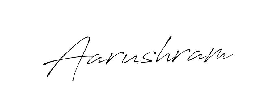How to make Aarushram signature? Antro_Vectra is a professional autograph style. Create handwritten signature for Aarushram name. Aarushram signature style 6 images and pictures png