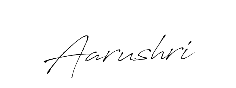 Make a beautiful signature design for name Aarushri. With this signature (Antro_Vectra) style, you can create a handwritten signature for free. Aarushri signature style 6 images and pictures png