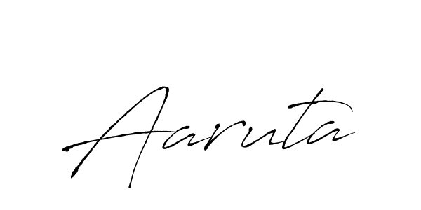 You should practise on your own different ways (Antro_Vectra) to write your name (Aaruta) in signature. don't let someone else do it for you. Aaruta signature style 6 images and pictures png