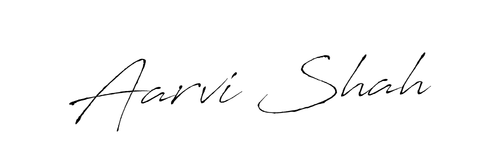 Also we have Aarvi Shah name is the best signature style. Create professional handwritten signature collection using Antro_Vectra autograph style. Aarvi Shah signature style 6 images and pictures png