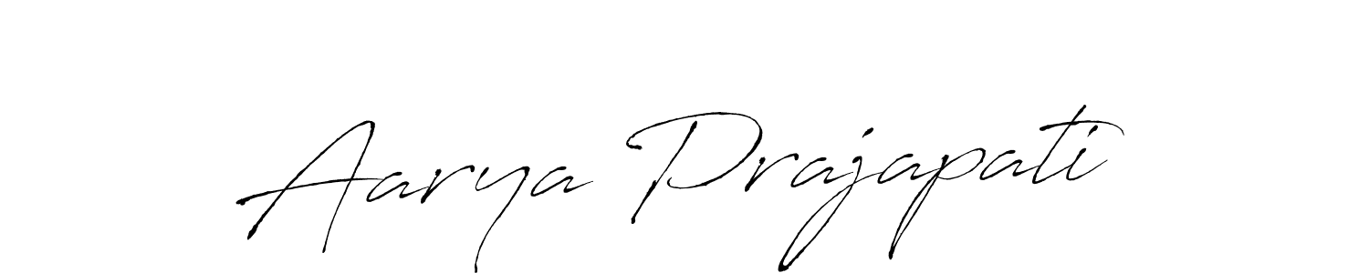 Make a short Aarya Prajapati signature style. Manage your documents anywhere anytime using Antro_Vectra. Create and add eSignatures, submit forms, share and send files easily. Aarya Prajapati signature style 6 images and pictures png