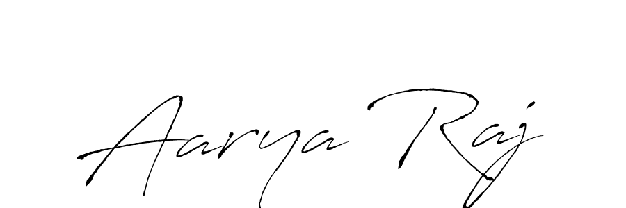 Aarya Raj stylish signature style. Best Handwritten Sign (Antro_Vectra) for my name. Handwritten Signature Collection Ideas for my name Aarya Raj. Aarya Raj signature style 6 images and pictures png