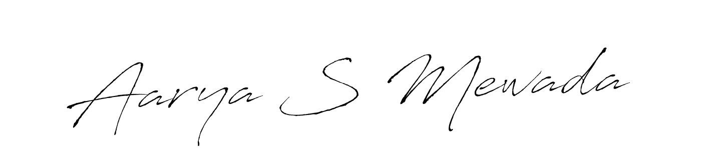 You should practise on your own different ways (Antro_Vectra) to write your name (Aarya S Mewada) in signature. don't let someone else do it for you. Aarya S Mewada signature style 6 images and pictures png