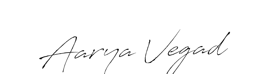 Similarly Antro_Vectra is the best handwritten signature design. Signature creator online .You can use it as an online autograph creator for name Aarya Vegad. Aarya Vegad signature style 6 images and pictures png