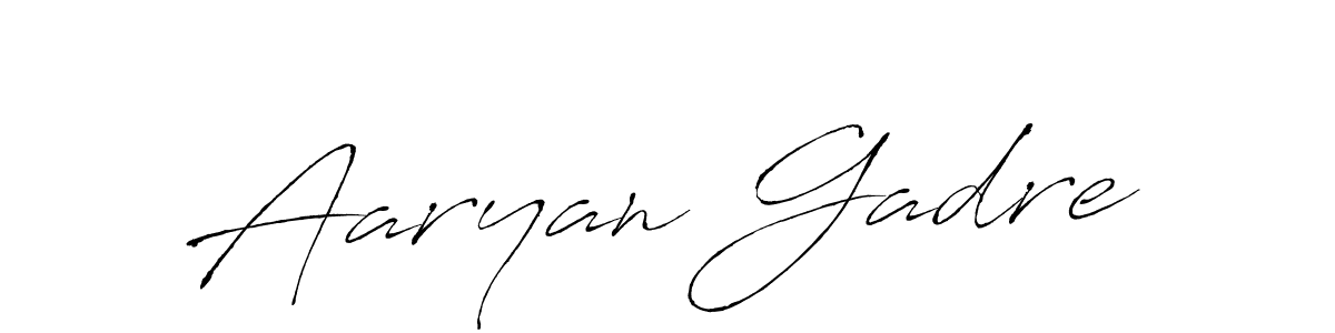 Also we have Aaryan Gadre name is the best signature style. Create professional handwritten signature collection using Antro_Vectra autograph style. Aaryan Gadre signature style 6 images and pictures png