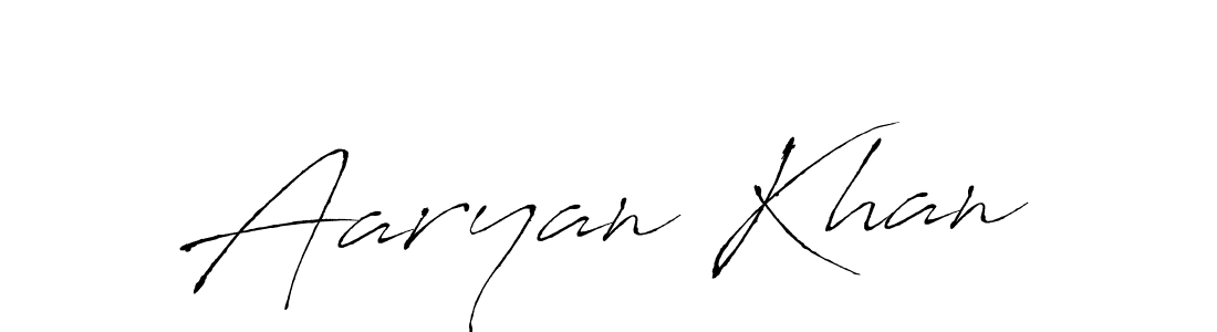 You should practise on your own different ways (Antro_Vectra) to write your name (Aaryan Khan) in signature. don't let someone else do it for you. Aaryan Khan signature style 6 images and pictures png