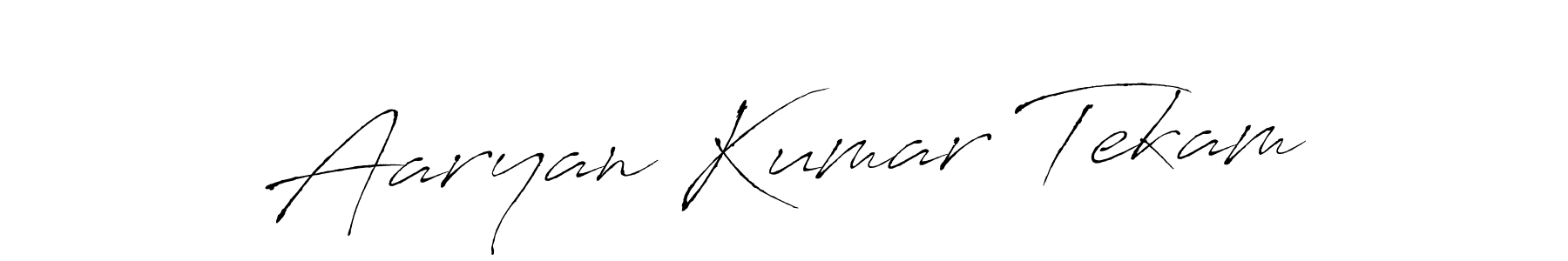 The best way (Antro_Vectra) to make a short signature is to pick only two or three words in your name. The name Aaryan Kumar Tekam include a total of six letters. For converting this name. Aaryan Kumar Tekam signature style 6 images and pictures png