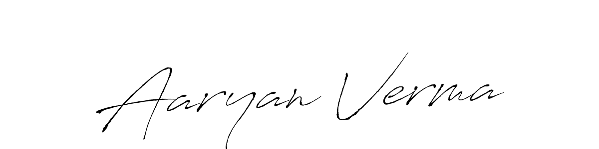 This is the best signature style for the Aaryan Verma name. Also you like these signature font (Antro_Vectra). Mix name signature. Aaryan Verma signature style 6 images and pictures png