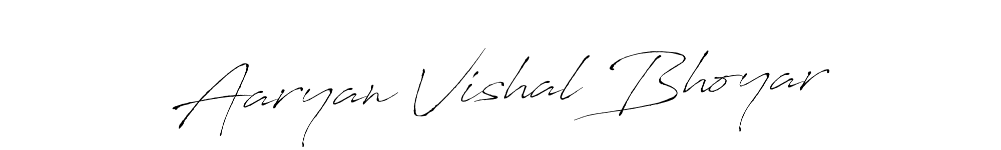 It looks lik you need a new signature style for name Aaryan Vishal Bhoyar. Design unique handwritten (Antro_Vectra) signature with our free signature maker in just a few clicks. Aaryan Vishal Bhoyar signature style 6 images and pictures png