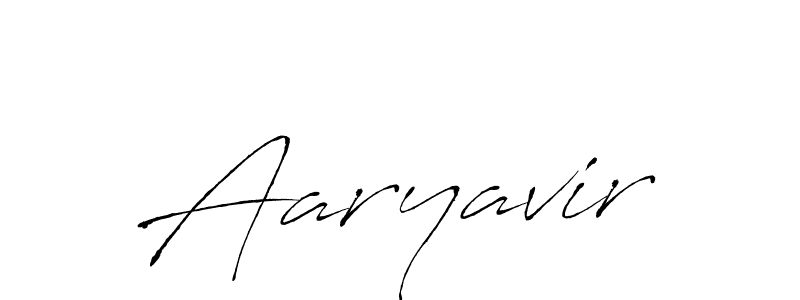 How to make Aaryavir name signature. Use Antro_Vectra style for creating short signs online. This is the latest handwritten sign. Aaryavir signature style 6 images and pictures png