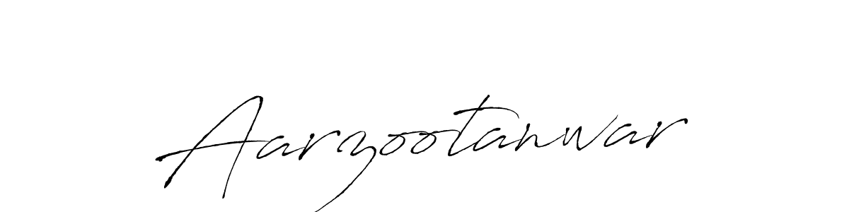 You should practise on your own different ways (Antro_Vectra) to write your name (Aarzootanwar) in signature. don't let someone else do it for you. Aarzootanwar signature style 6 images and pictures png