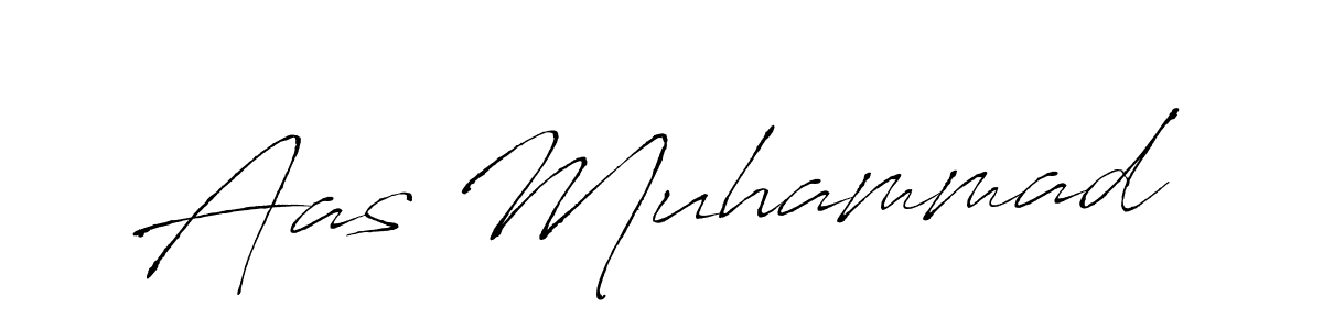 Design your own signature with our free online signature maker. With this signature software, you can create a handwritten (Antro_Vectra) signature for name Aas Muhammad. Aas Muhammad signature style 6 images and pictures png
