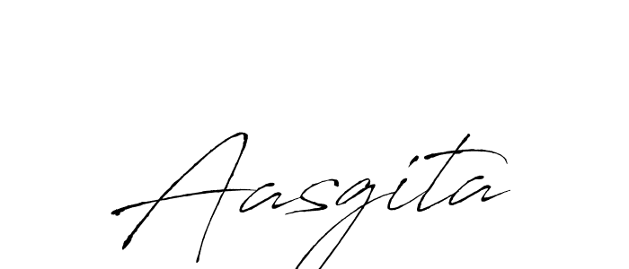 Make a beautiful signature design for name Aasgita. With this signature (Antro_Vectra) style, you can create a handwritten signature for free. Aasgita signature style 6 images and pictures png