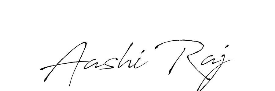 Make a beautiful signature design for name Aashi Raj. With this signature (Antro_Vectra) style, you can create a handwritten signature for free. Aashi Raj signature style 6 images and pictures png