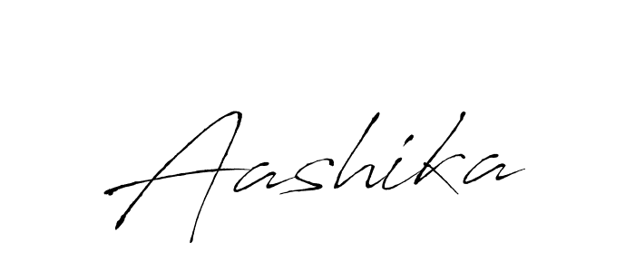 Aashika stylish signature style. Best Handwritten Sign (Antro_Vectra) for my name. Handwritten Signature Collection Ideas for my name Aashika. Aashika signature style 6 images and pictures png