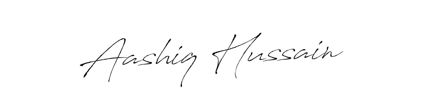 Also we have Aashiq Hussain name is the best signature style. Create professional handwritten signature collection using Antro_Vectra autograph style. Aashiq Hussain signature style 6 images and pictures png