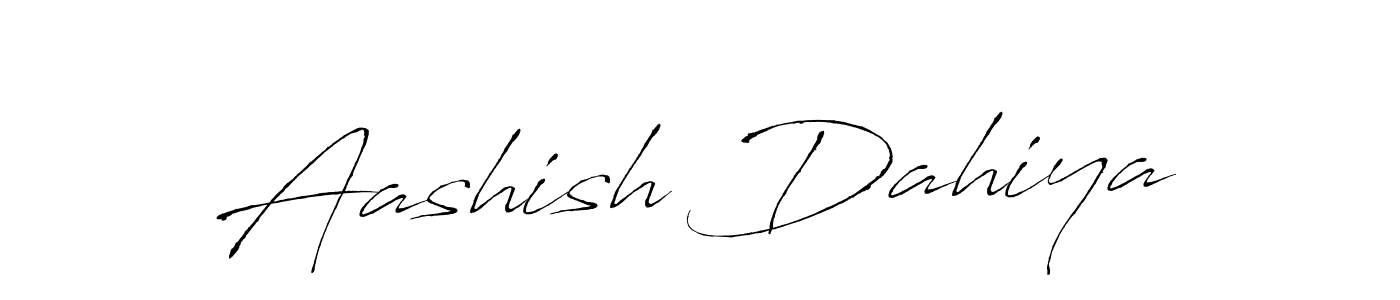 Create a beautiful signature design for name Aashish Dahiya. With this signature (Antro_Vectra) fonts, you can make a handwritten signature for free. Aashish Dahiya signature style 6 images and pictures png