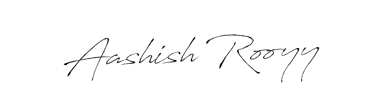 Aashish Rooyy stylish signature style. Best Handwritten Sign (Antro_Vectra) for my name. Handwritten Signature Collection Ideas for my name Aashish Rooyy. Aashish Rooyy signature style 6 images and pictures png