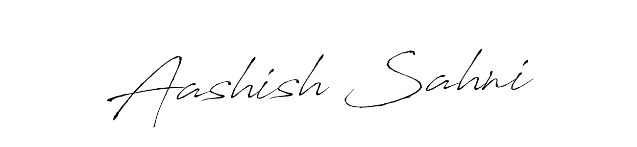 How to make Aashish Sahni signature? Antro_Vectra is a professional autograph style. Create handwritten signature for Aashish Sahni name. Aashish Sahni signature style 6 images and pictures png