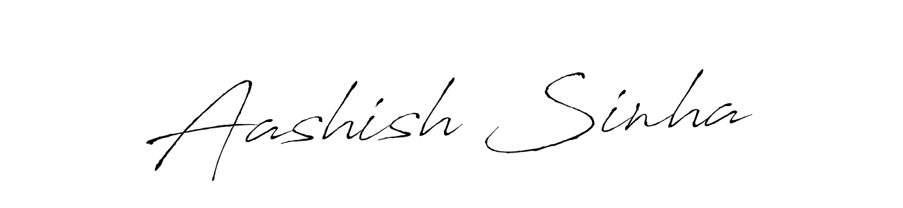 Also we have Aashish Sinha name is the best signature style. Create professional handwritten signature collection using Antro_Vectra autograph style. Aashish Sinha signature style 6 images and pictures png