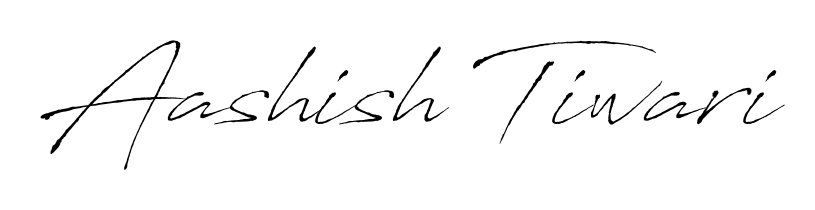 The best way (Antro_Vectra) to make a short signature is to pick only two or three words in your name. For converting this name Aashish Tiwari. Aashish Tiwari signature style 6 images and pictures png