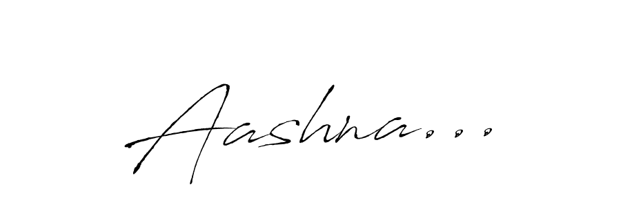 Once you've used our free online signature maker to create your best signature Antro_Vectra style, it's time to enjoy all of the benefits that Aashna... name signing documents. Aashna... signature style 6 images and pictures png