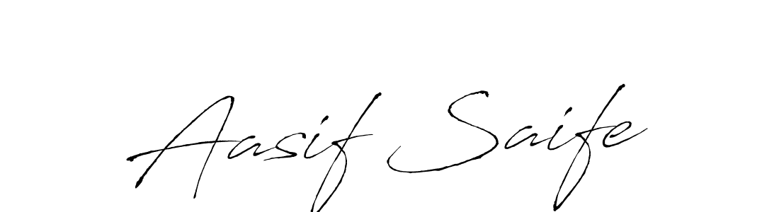 How to make Aasif Saife signature? Antro_Vectra is a professional autograph style. Create handwritten signature for Aasif Saife name. Aasif Saife signature style 6 images and pictures png