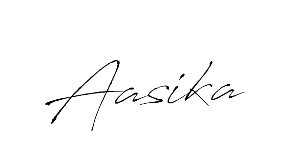 Use a signature maker to create a handwritten signature online. With this signature software, you can design (Antro_Vectra) your own signature for name Aasika. Aasika signature style 6 images and pictures png