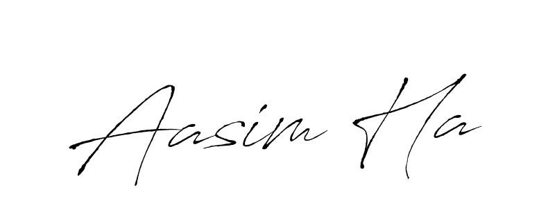 Aasim Ha stylish signature style. Best Handwritten Sign (Antro_Vectra) for my name. Handwritten Signature Collection Ideas for my name Aasim Ha. Aasim Ha signature style 6 images and pictures png