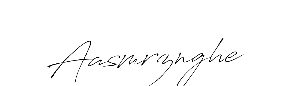 How to make Aasmrznghe signature? Antro_Vectra is a professional autograph style. Create handwritten signature for Aasmrznghe name. Aasmrznghe signature style 6 images and pictures png