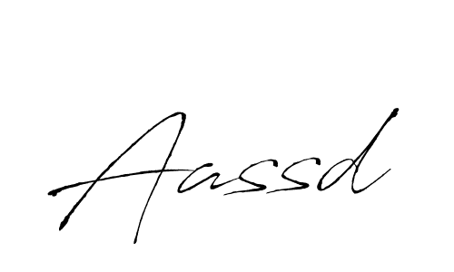 Design your own signature with our free online signature maker. With this signature software, you can create a handwritten (Antro_Vectra) signature for name Aassd. Aassd signature style 6 images and pictures png