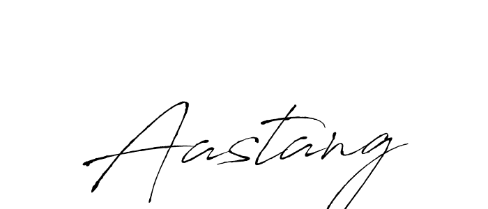 Design your own signature with our free online signature maker. With this signature software, you can create a handwritten (Antro_Vectra) signature for name Aastang. Aastang signature style 6 images and pictures png
