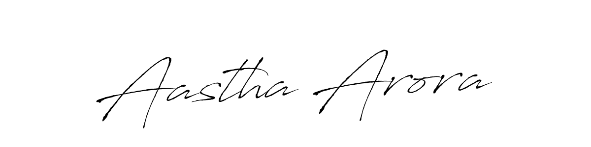 Make a beautiful signature design for name Aastha Arora. Use this online signature maker to create a handwritten signature for free. Aastha Arora signature style 6 images and pictures png