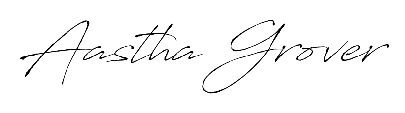 Design your own signature with our free online signature maker. With this signature software, you can create a handwritten (Antro_Vectra) signature for name Aastha Grover. Aastha Grover signature style 6 images and pictures png