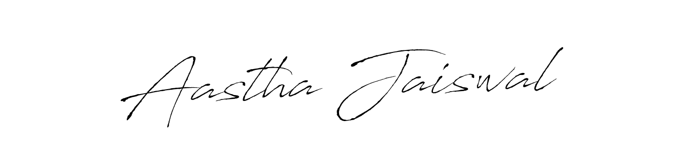 Use a signature maker to create a handwritten signature online. With this signature software, you can design (Antro_Vectra) your own signature for name Aastha Jaiswal. Aastha Jaiswal signature style 6 images and pictures png