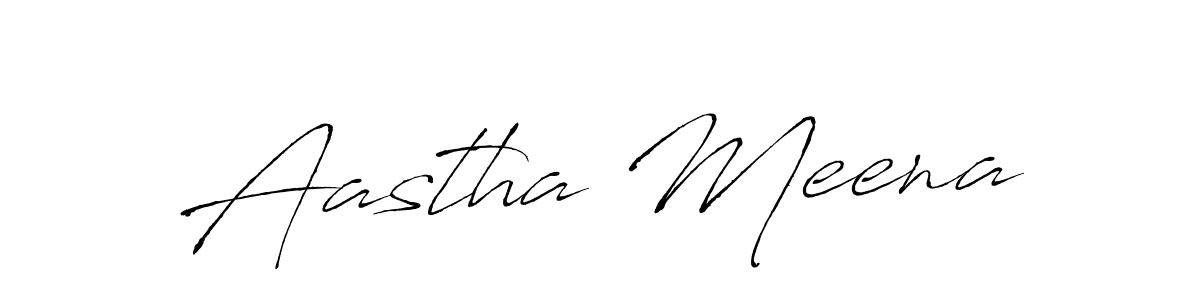 This is the best signature style for the Aastha Meena name. Also you like these signature font (Antro_Vectra). Mix name signature. Aastha Meena signature style 6 images and pictures png