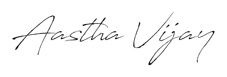 If you are searching for the best signature style for your name Aastha Vijay, here we have designed multiple signature styles using Antro_Vectra. Aastha Vijay signature style 6 images and pictures png