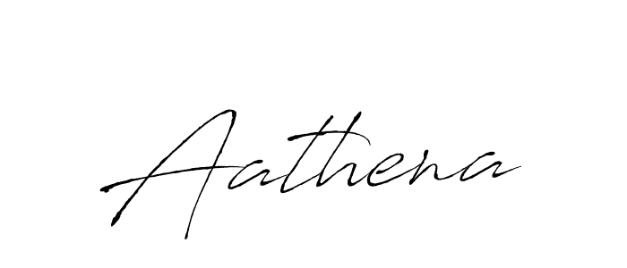 Aathena stylish signature style. Best Handwritten Sign (Antro_Vectra) for my name. Handwritten Signature Collection Ideas for my name Aathena. Aathena signature style 6 images and pictures png